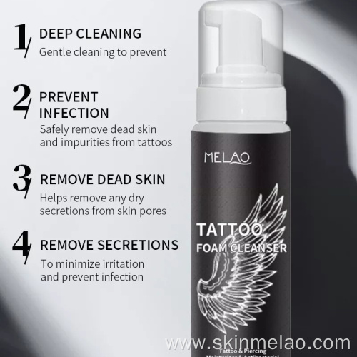 Brightening Prevent Infection Scabs Tattoo Wash Foam